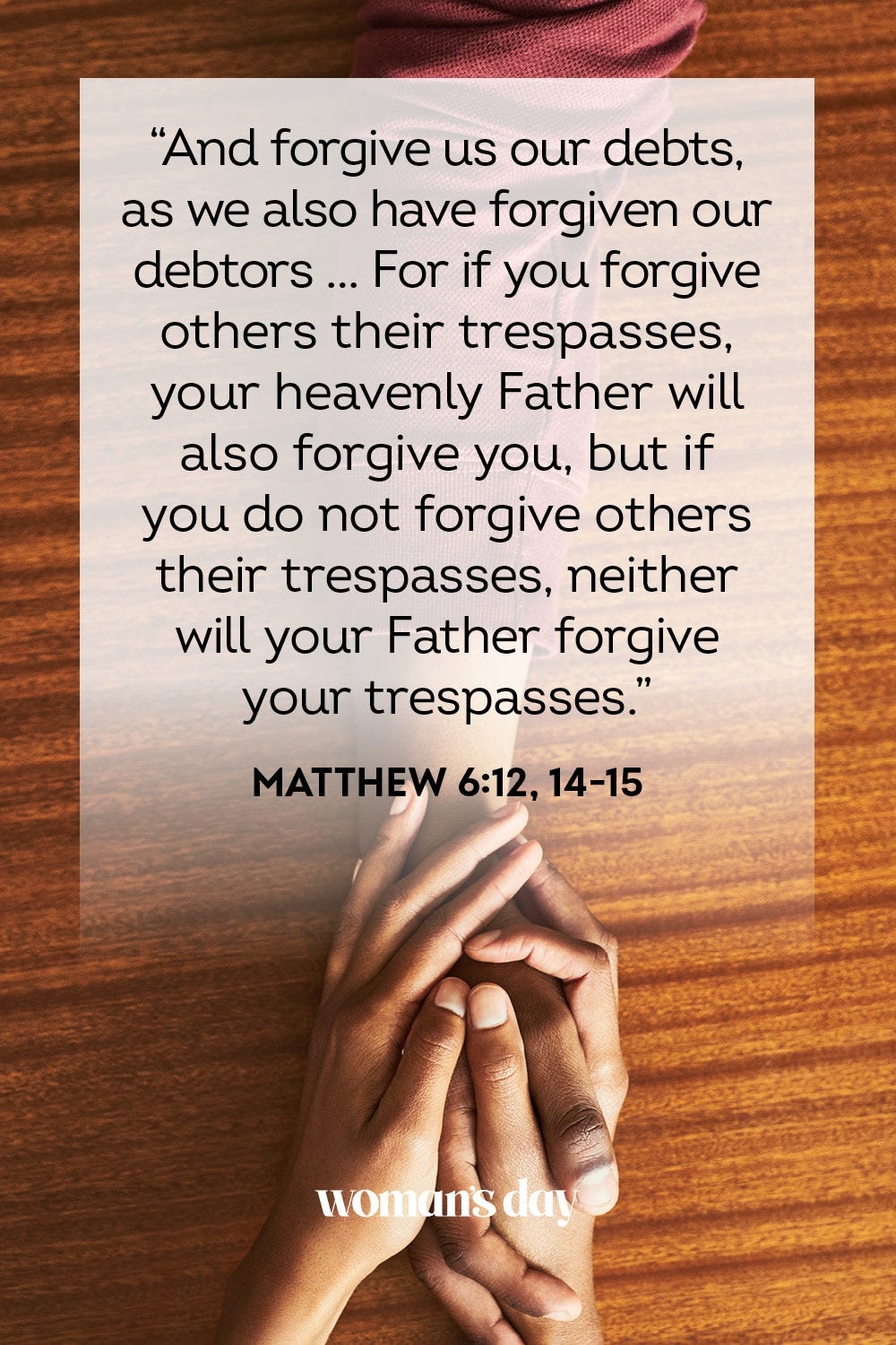 Bible Quotes On Forgiving