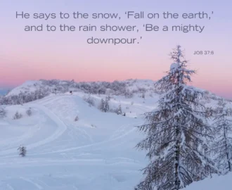 17 Bible Verses About Winter With Commentary