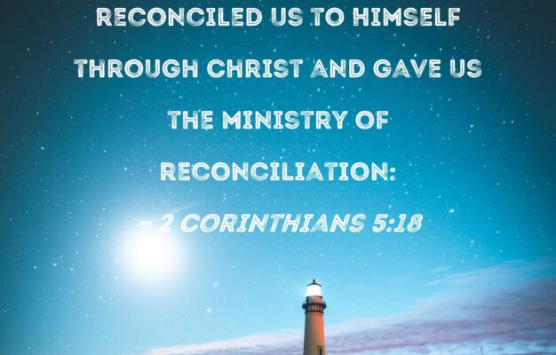 2 Corinthians 5 18 All This Is From God Who Reconciled Us To Himself Through Christ And Gave Us The Ministry Of Reconciliation