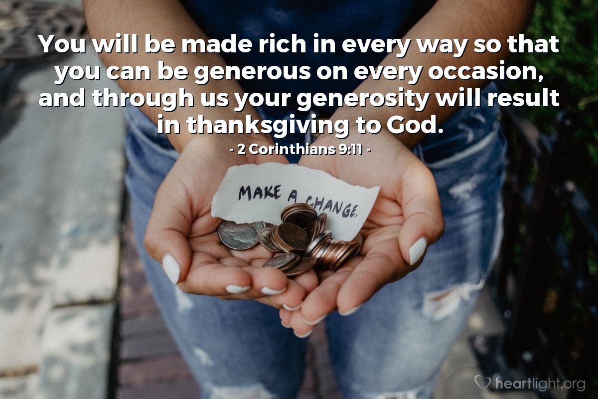 Generosity Quotes Bible