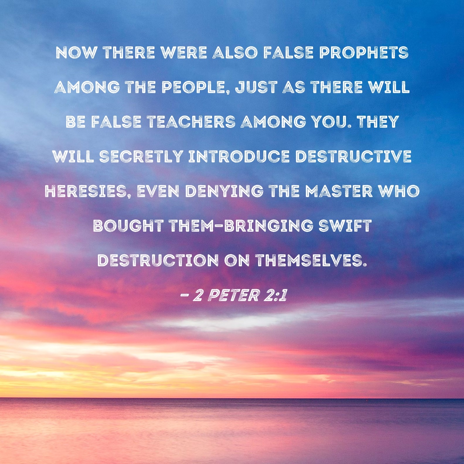 Bible Quote On False Prophets