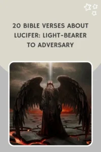 20 Bible Verses About Lucifer Light Bearer To Adversary