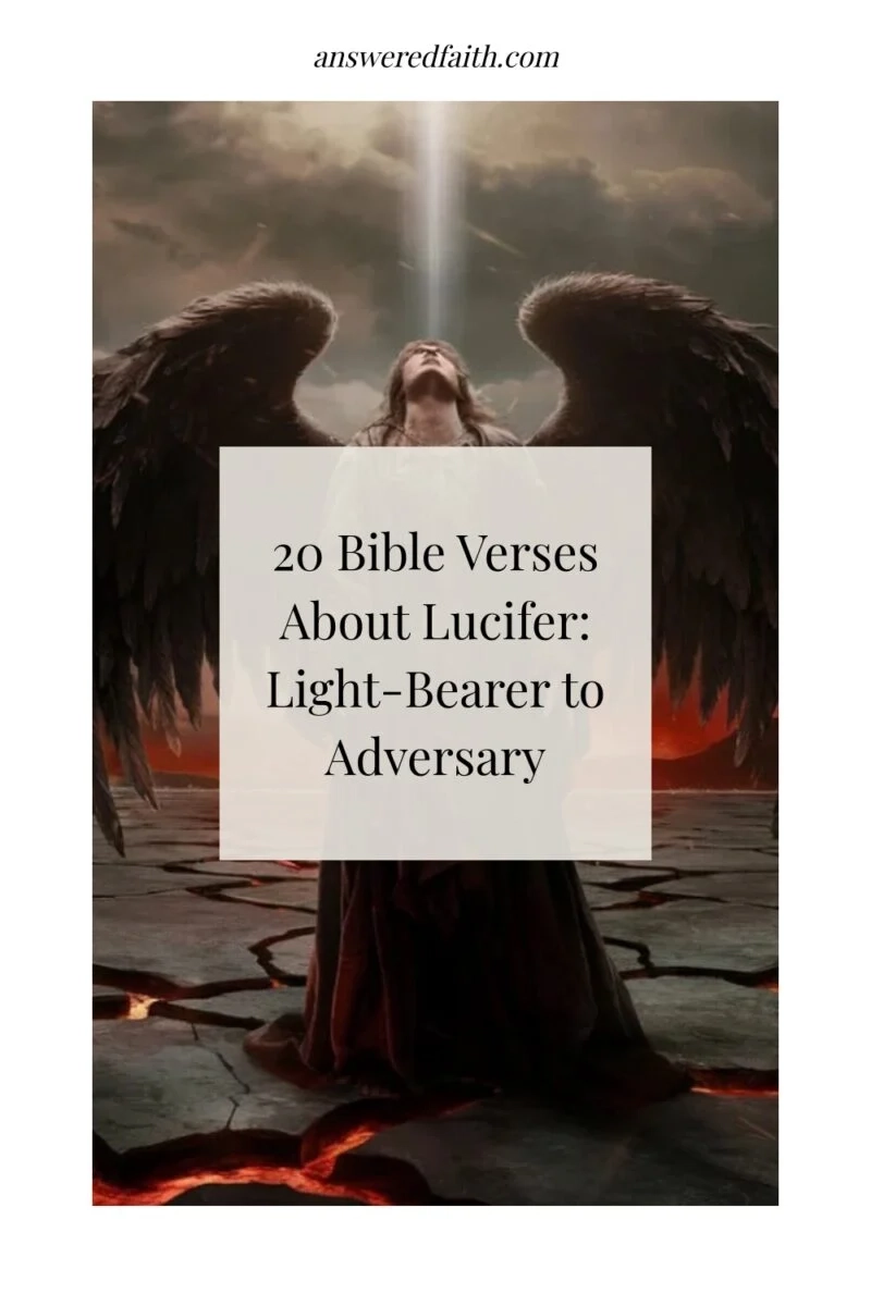 20 Bible Verses About Lucifer Light Bearer To Adversary