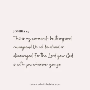 20 Comforting Bible Verses For Moms Balanced With Babies