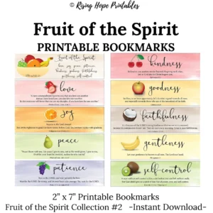 20 Fruit Of The Spirit Printable Bookmarks galatians 5 22 23 C2 INSTANT DOWNLOAD 2x7 Set Of 20 Bible Verse Christian Scripture Bookmarks Etsy Israel