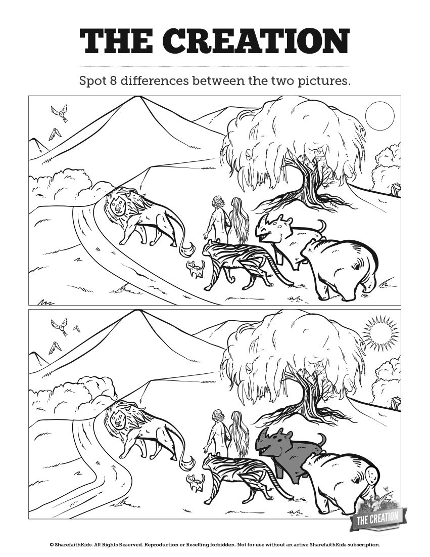 20 Spot The Difference Bible Stories Ideas To Save Today Sunday School Activities Bible For Kids Bible Activities And More