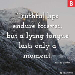 200 Bible Verses About Liars