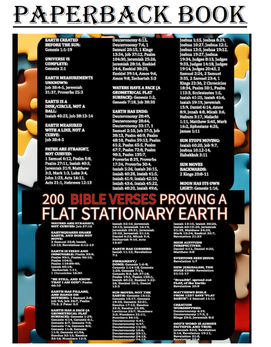 200 Bible Verses Proving A Flat Stationary Earth Paperback August 12 2023 EBay