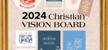 2024 Christian Vision Board Kit Scripture Printables digital Download Etsy