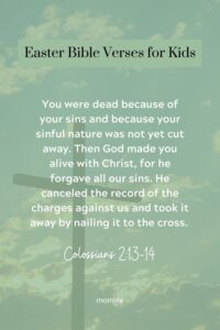 21 Simple Easter Bible Verses For Kids Free Printable