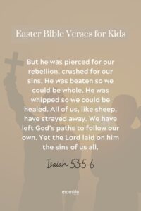 21 Simple Easter Bible Verses For Kids Free Printable
