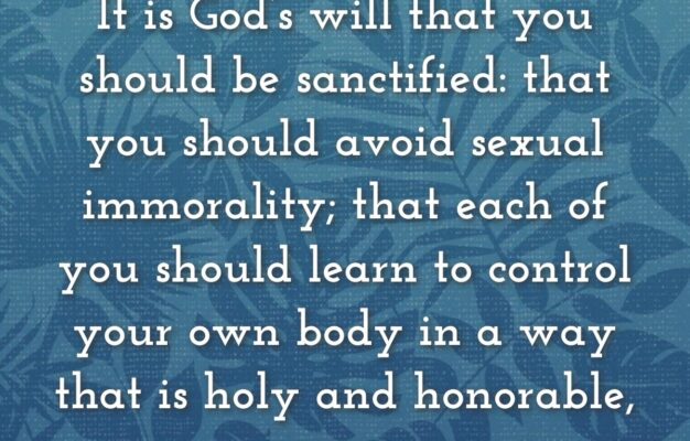 23 Bible Verses About Abstinence