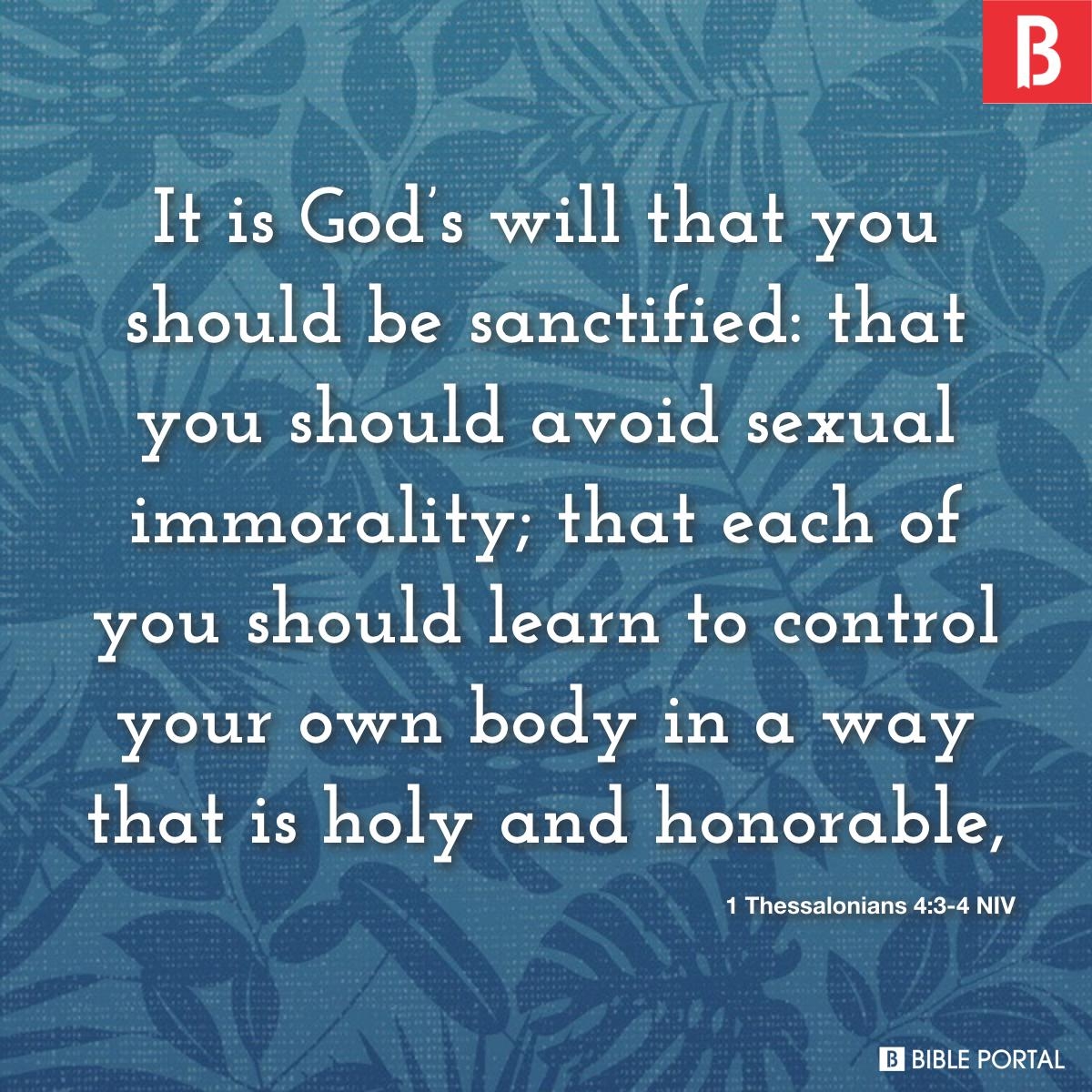 23 Bible Verses About Abstinence