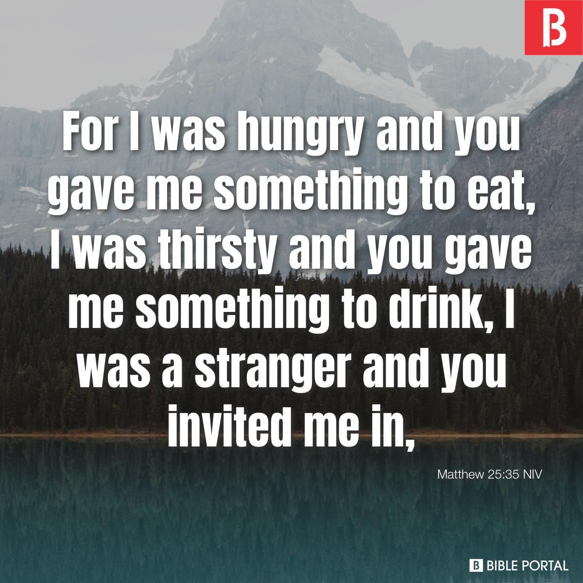23 Bible Verses About Hungry
