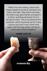 25 Best Communion Bible Verses And Holy Scripture