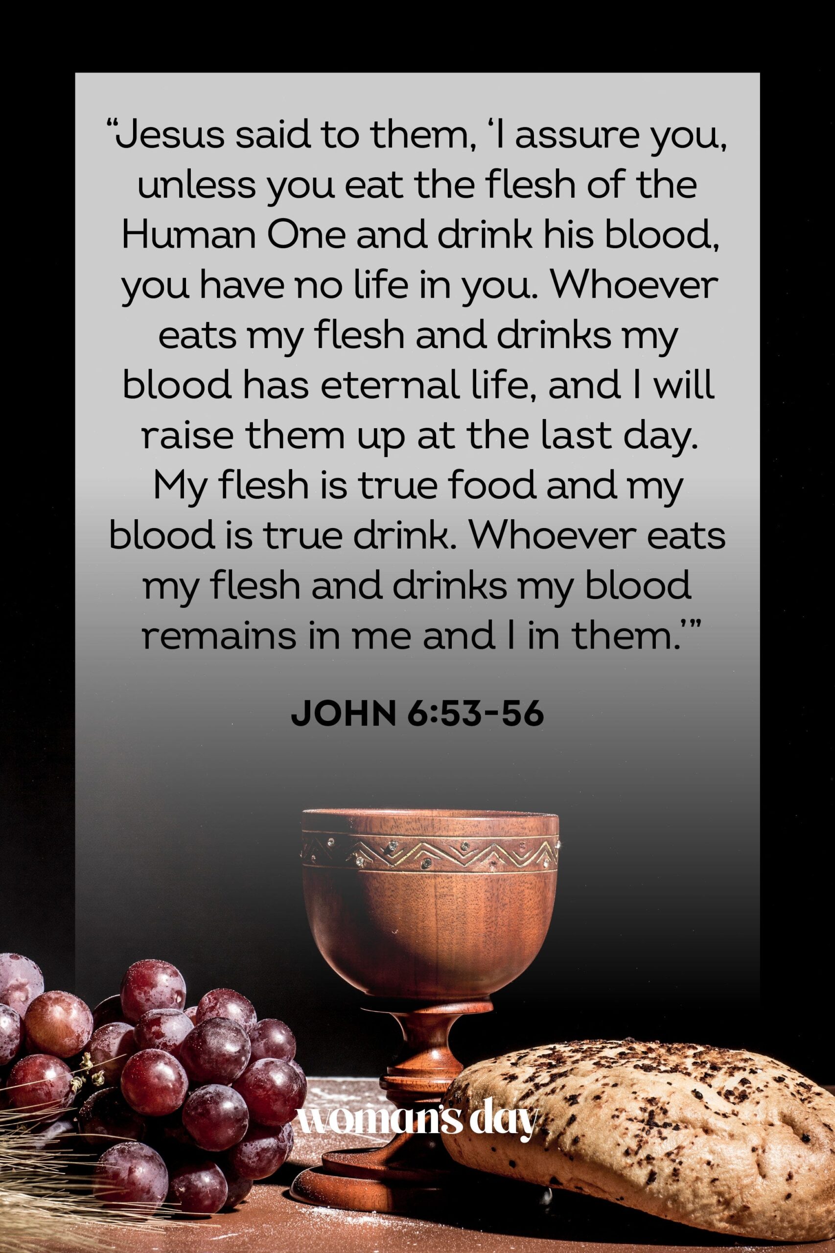 25 Best Communion Bible Verses And Holy Scripture