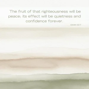 25 Bible Verses About Serenity
