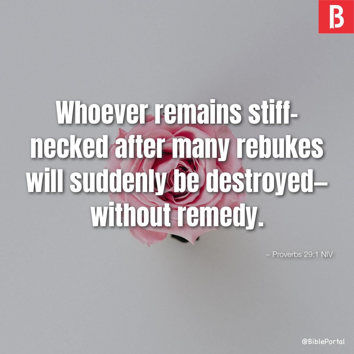 25 Bible Verses About Stubbornness