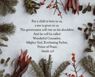 25 Christmas Bible Verses To Usher In Peace And Joy A Scriptured Life