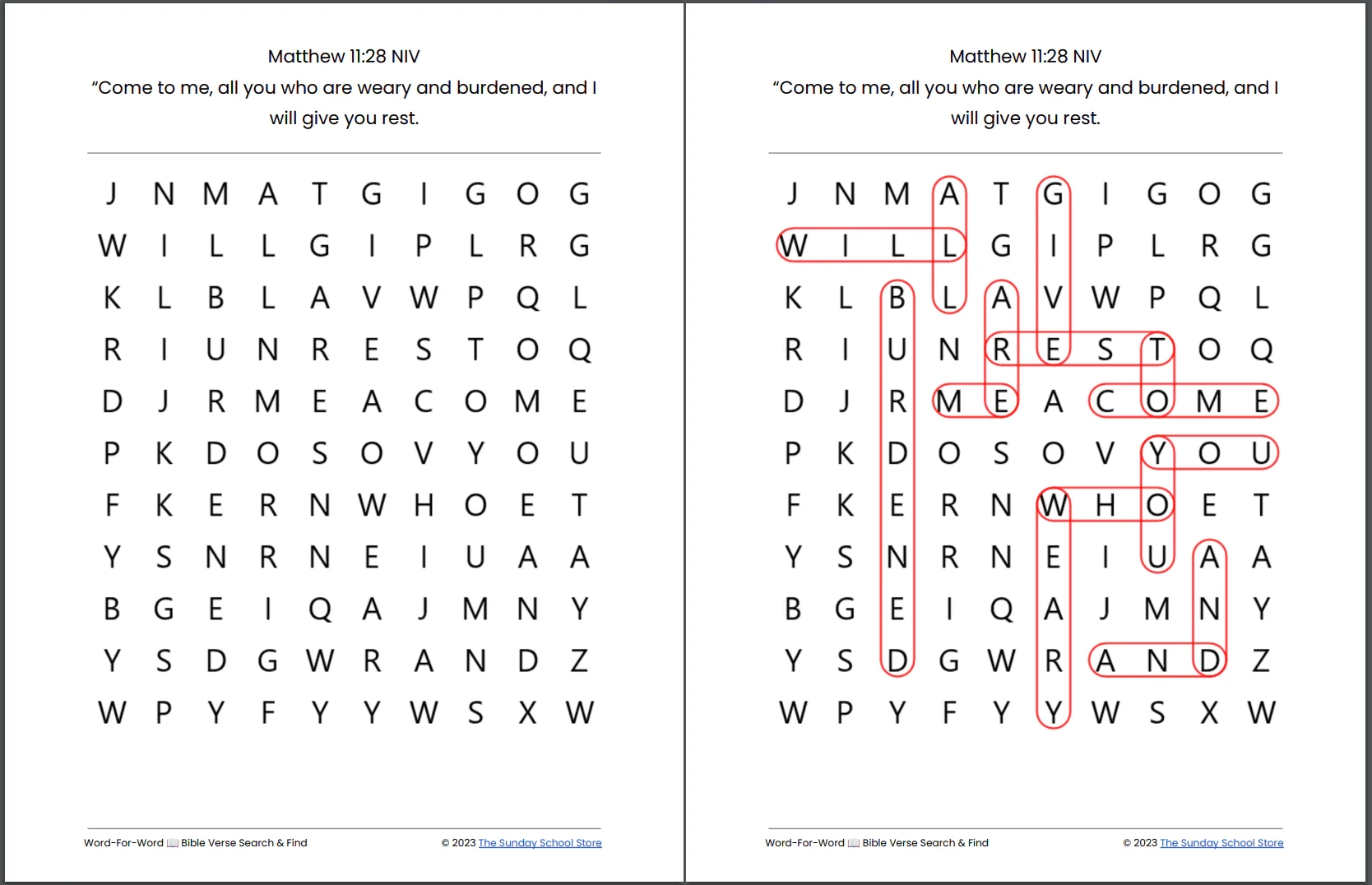 Printable Bible Crossword Puzzles Pdf