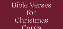 25 Inspiring Bible Verses For Christmas Cards God s Fingerprints
