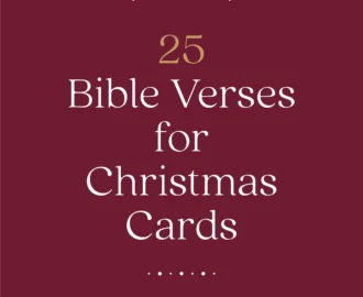25 Inspiring Bible Verses For Christmas Cards God s Fingerprints