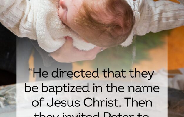 26 Best Baptism Bible Verses Scripture For Baptism Cards
