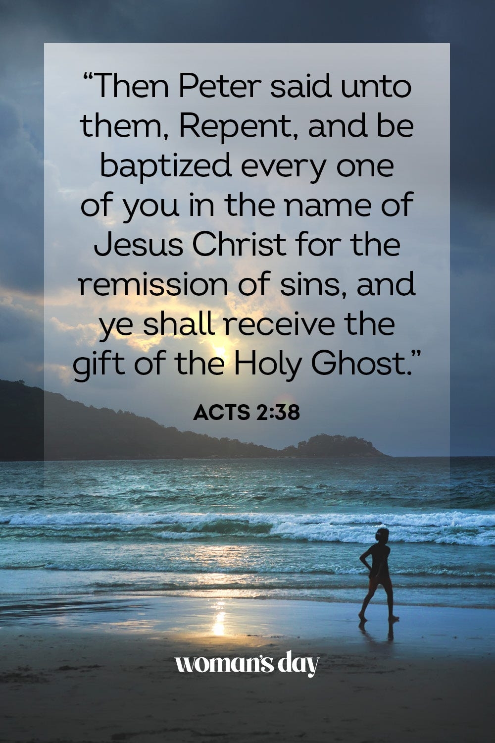 26 Best Baptism Bible Verses Scripture For Baptism Cards