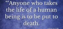 260 Bible Verses About Murder