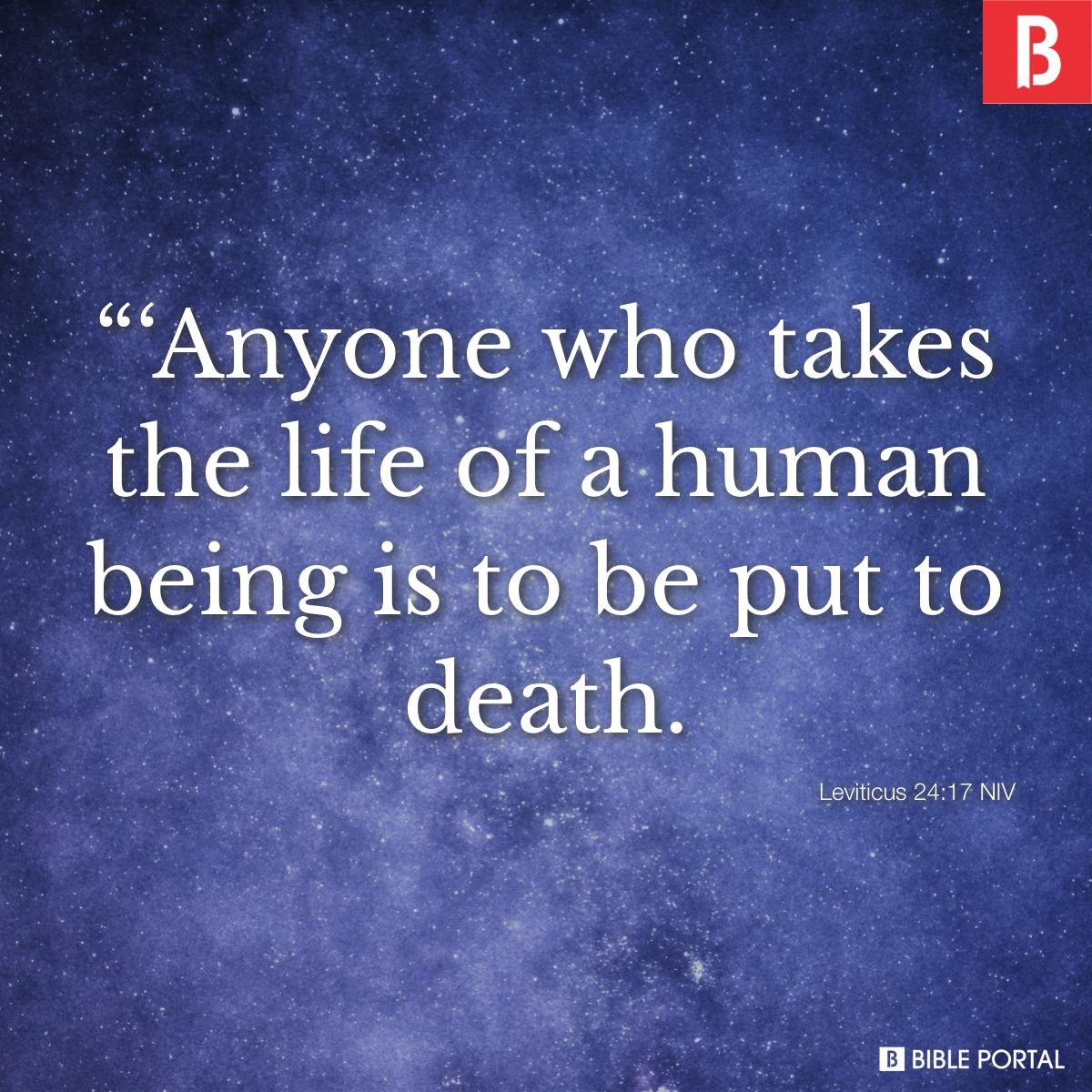 260 Bible Verses About Murder