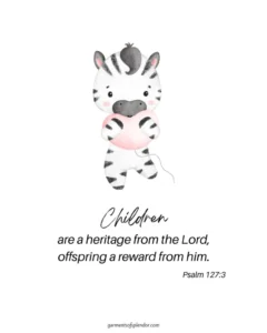 27 Inspiring Verses For A Baby Shower with Free Printables