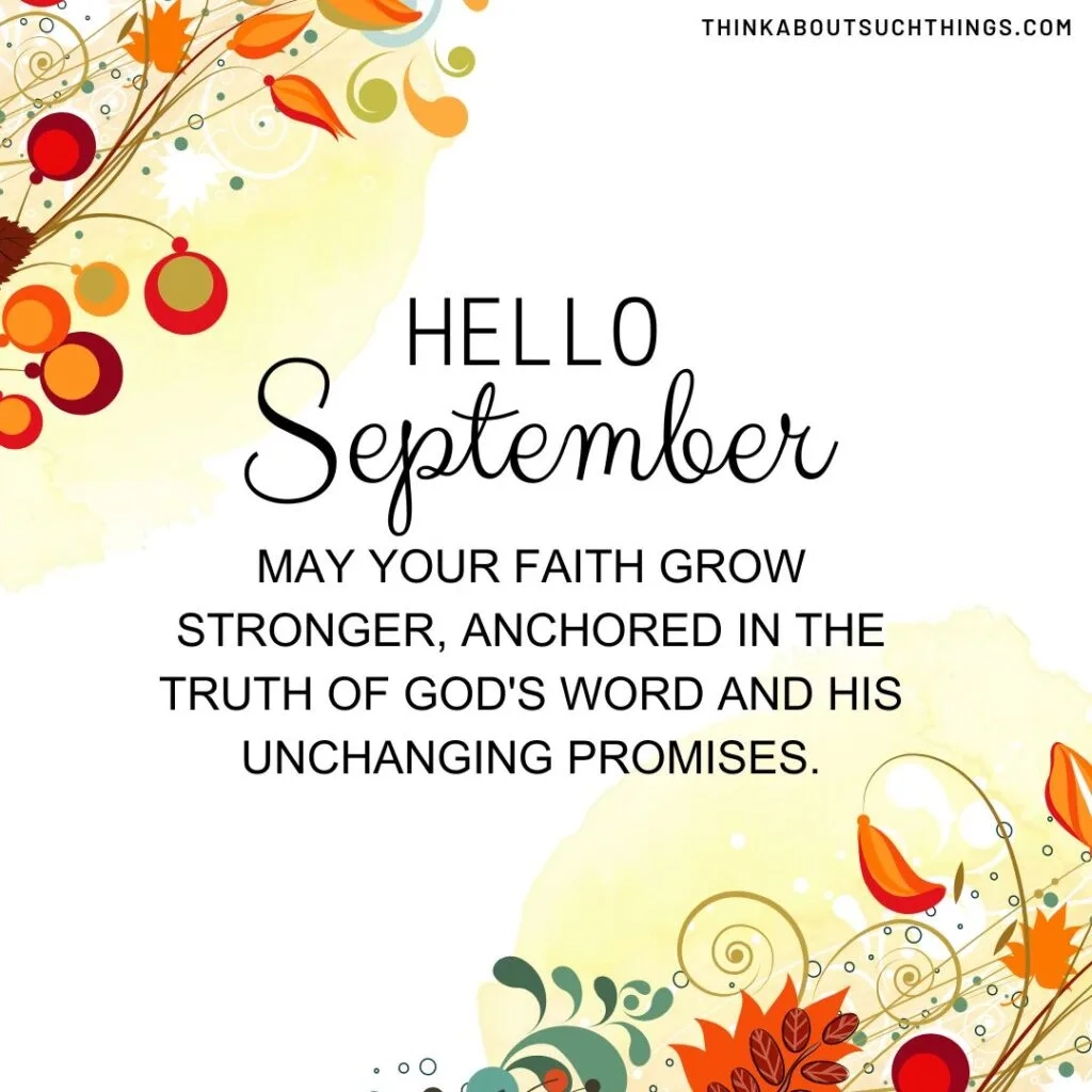 28 Beautiful September Blessings Images Quotes Think About Such Things