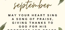 28 Beautiful September Blessings Images Quotes Think About Such Things