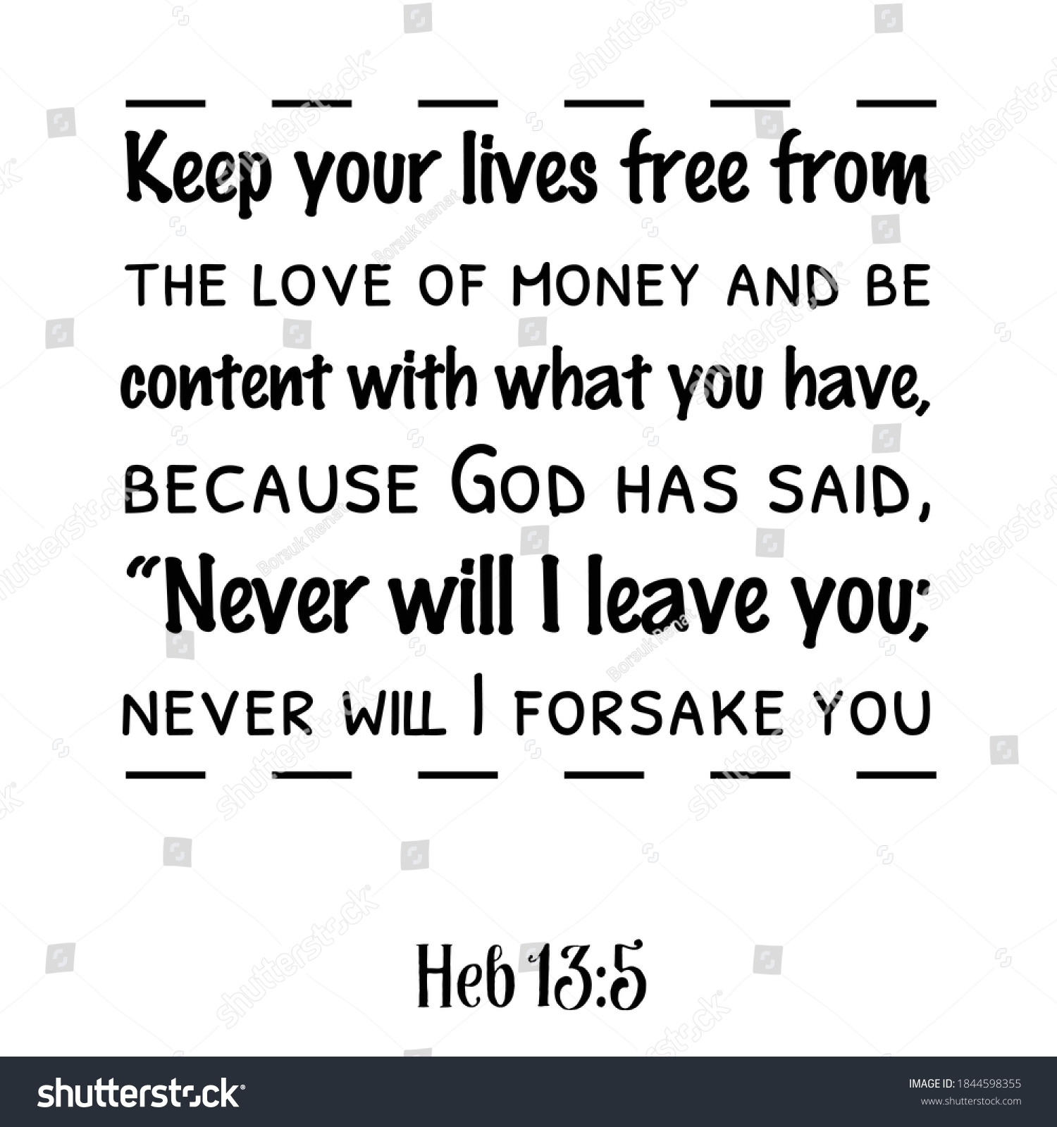 28 Bible Verse About Money Royalty Free Images Stock Photos Pictures Shutterstock
