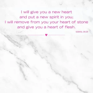 30 Bible Verses About A Heart Of Stone