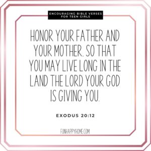 30 Encouraging Bible Verses For Teen Girls Fun Happy Home