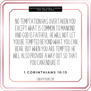 30 Encouraging Bible Verses For Teen Girls Fun Happy Home