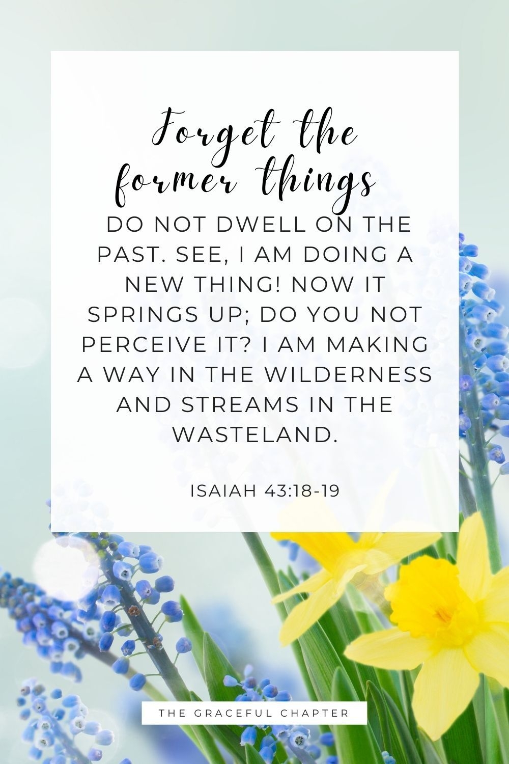 30 Encouraging Bible Verses On New Beginnings With Images The Graceful Chapter