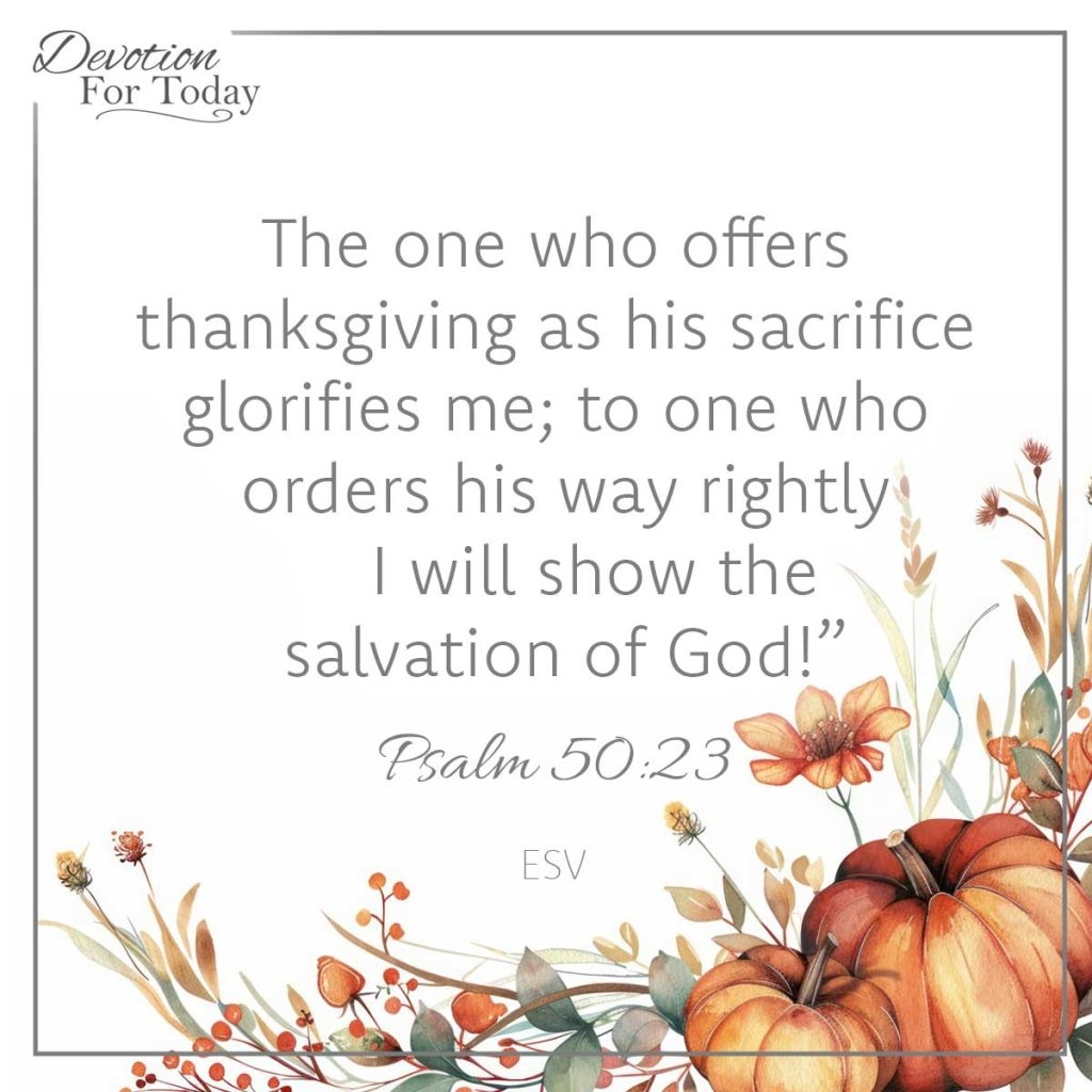 Bible Quotes Of Thanksgiving