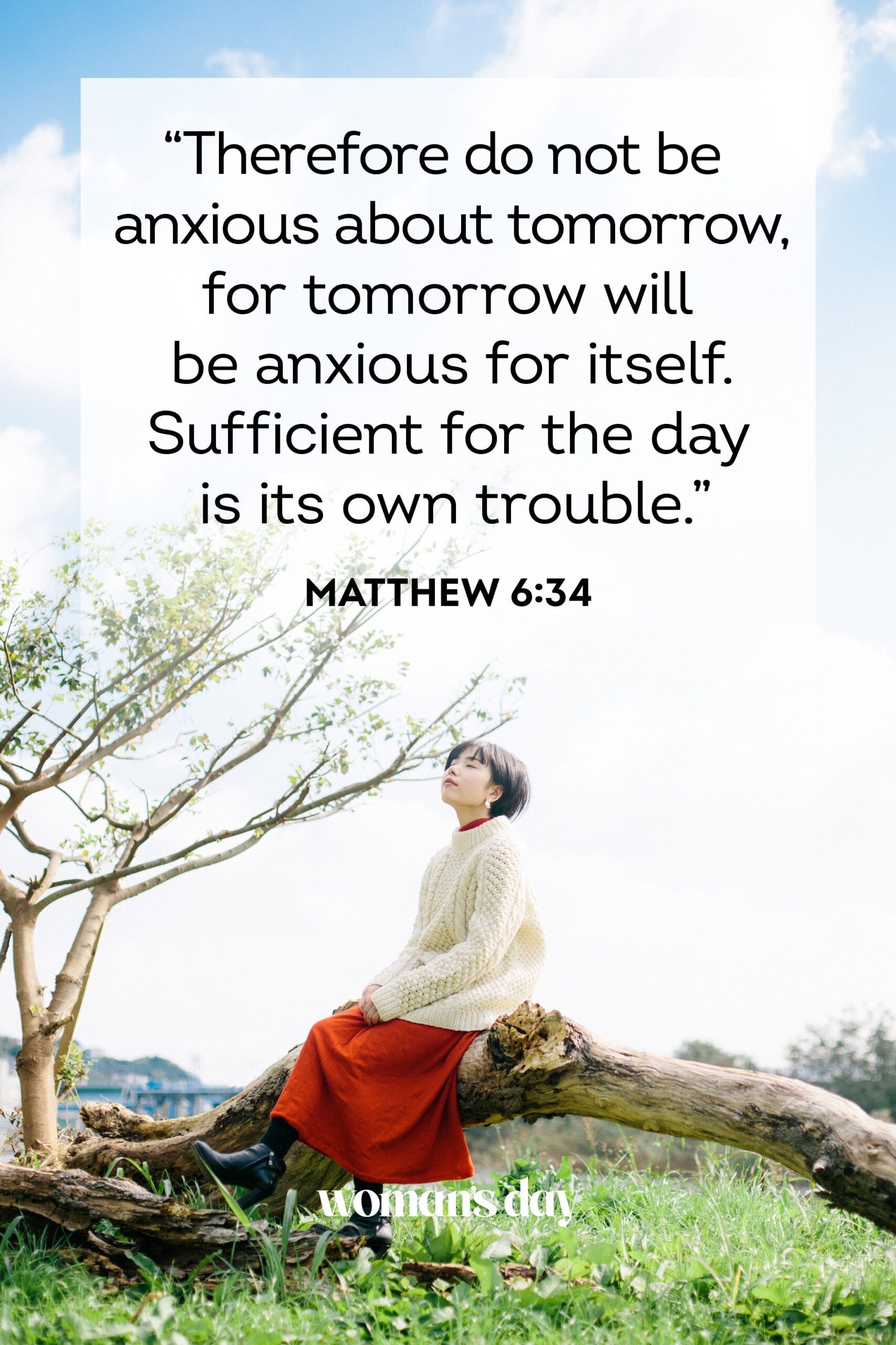 30 Helpful Bible Verses About Worry Give Your Worries To God