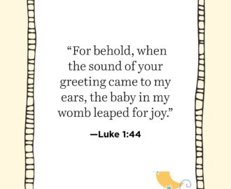 30 Sweet Bible Verses About Babies To Share With New Parents