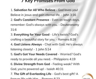 31 Amazing Promises Of God Printable Coffee With Starla