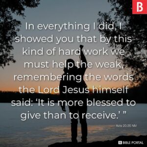 31 Bible Verses About Volunteering