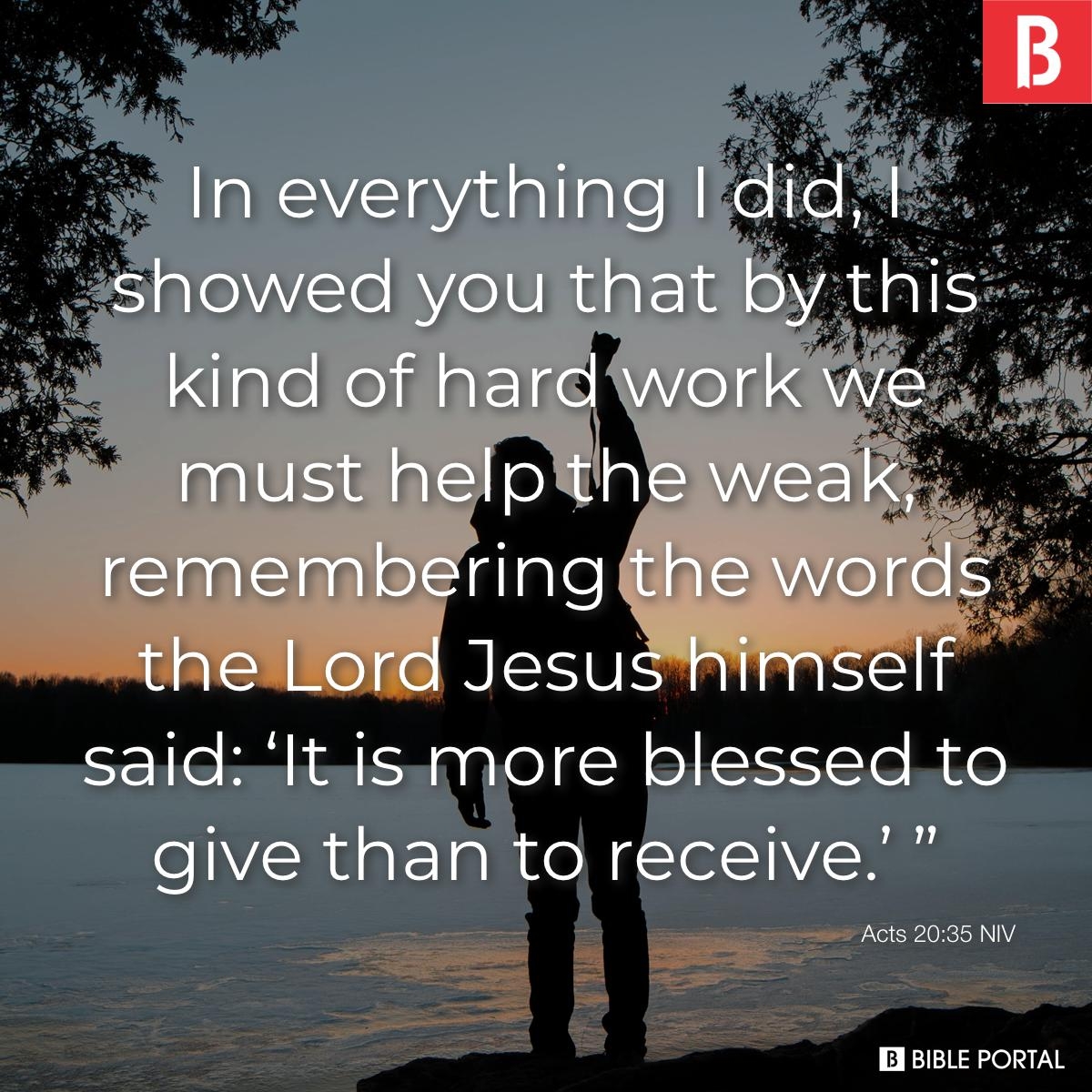 31 Bible Verses About Volunteering