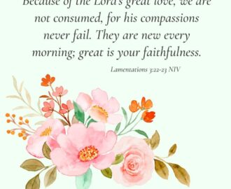 31 Encouraging Bible Verses For A Good Morning
