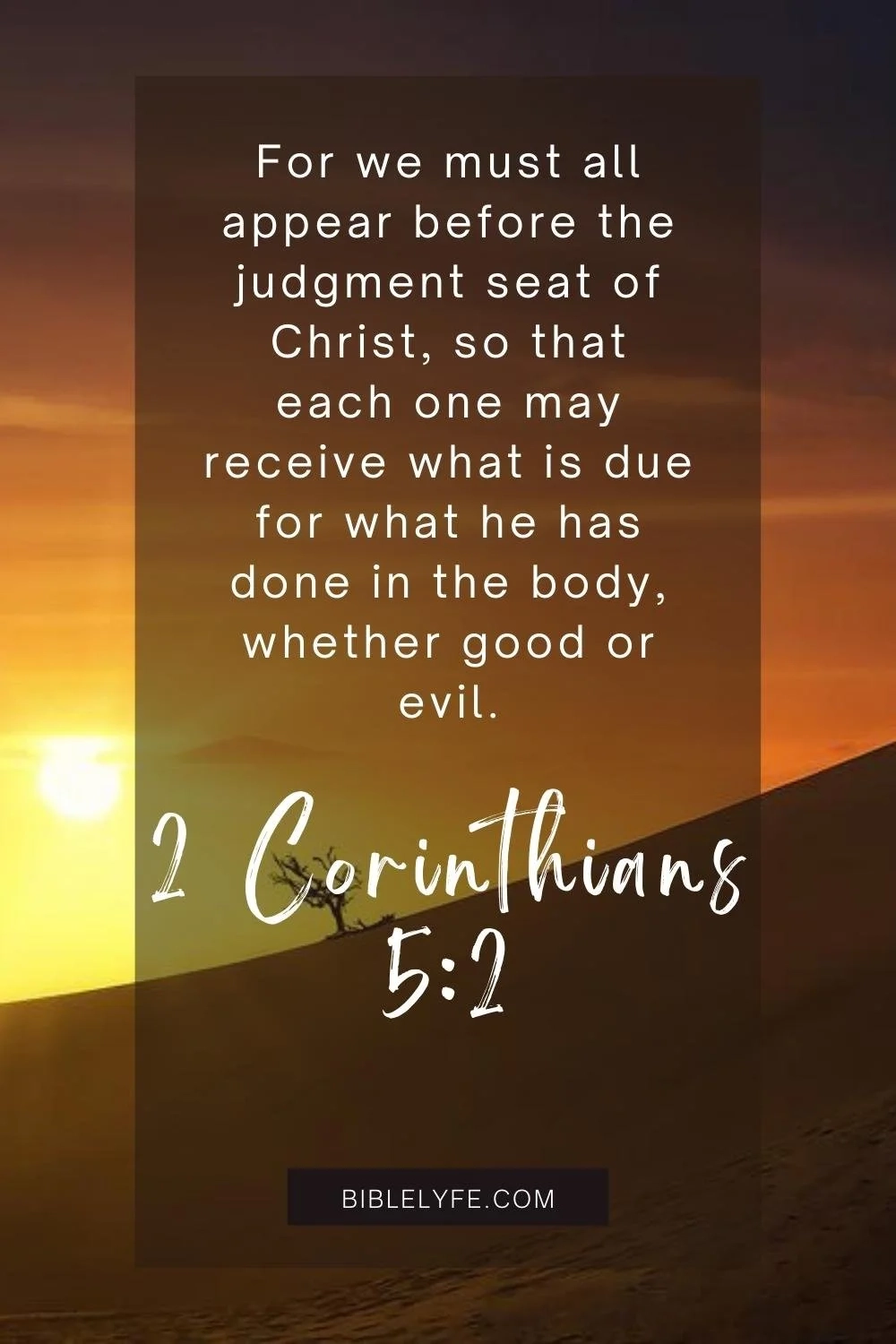 Bible Quote About Judgement