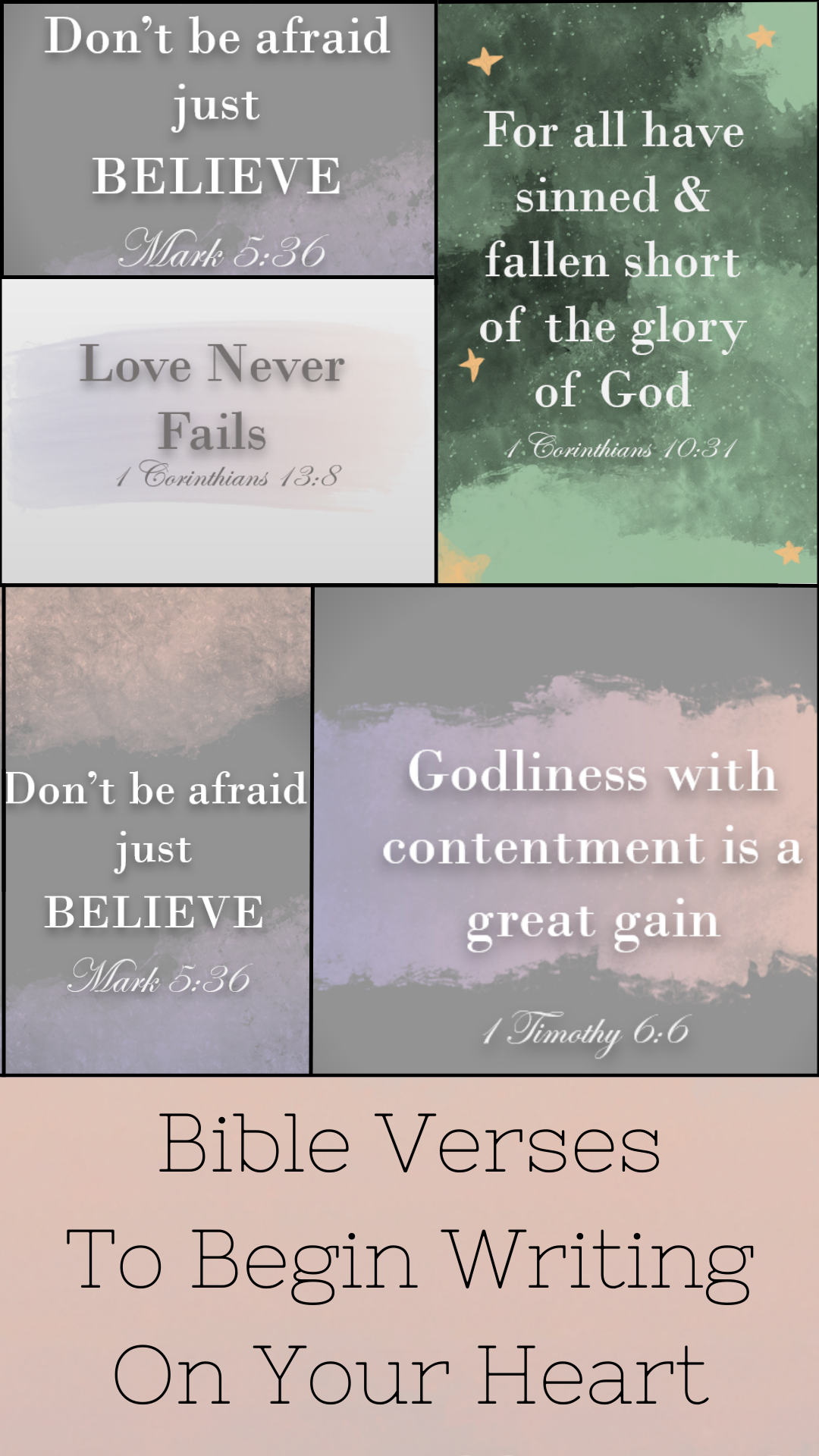 Short Bible Verse Quotes