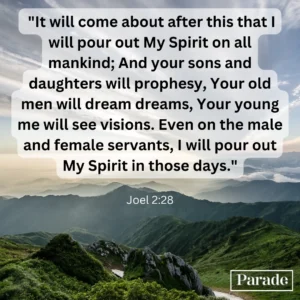 35 Pentecost Bible Verses About The Holy Spirit Parade