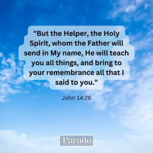 35 Pentecost Bible Verses About The Holy Spirit Parade