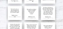 365 Bible Verse Cards Daily Inspiration digital Download Etsy